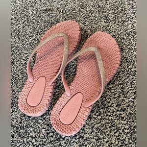 Ilse Jacobsen sandals pink & sparkly summer women’s size 6 (J)
